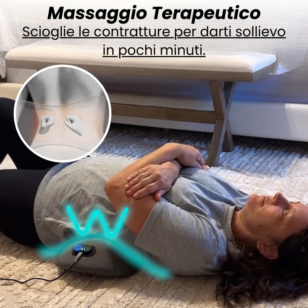Sollievo da sciatica e mal di schiena in 15 minuti al giorno: Massaggiatore Lievos