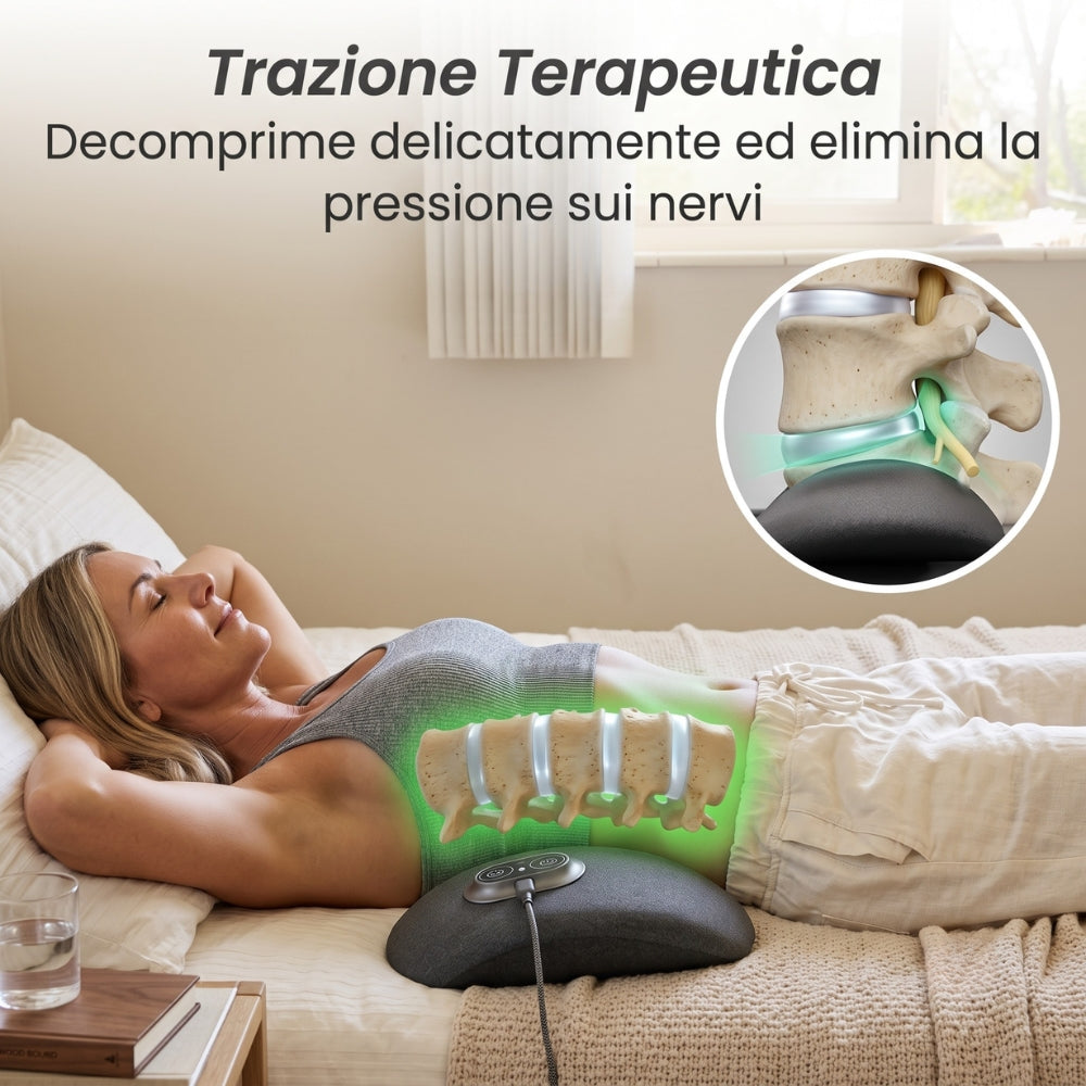 Sollievo da sciatica e mal di schiena in 15 minuti al giorno: Massaggiatore Lievos
